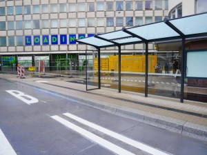 Fahrbahnmarkierung Friedrich-Verleger-Straße (1)